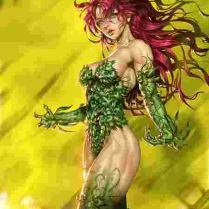 Poison Ivy #33 Cvr B Joshua Sway Swaby Card Stock Var