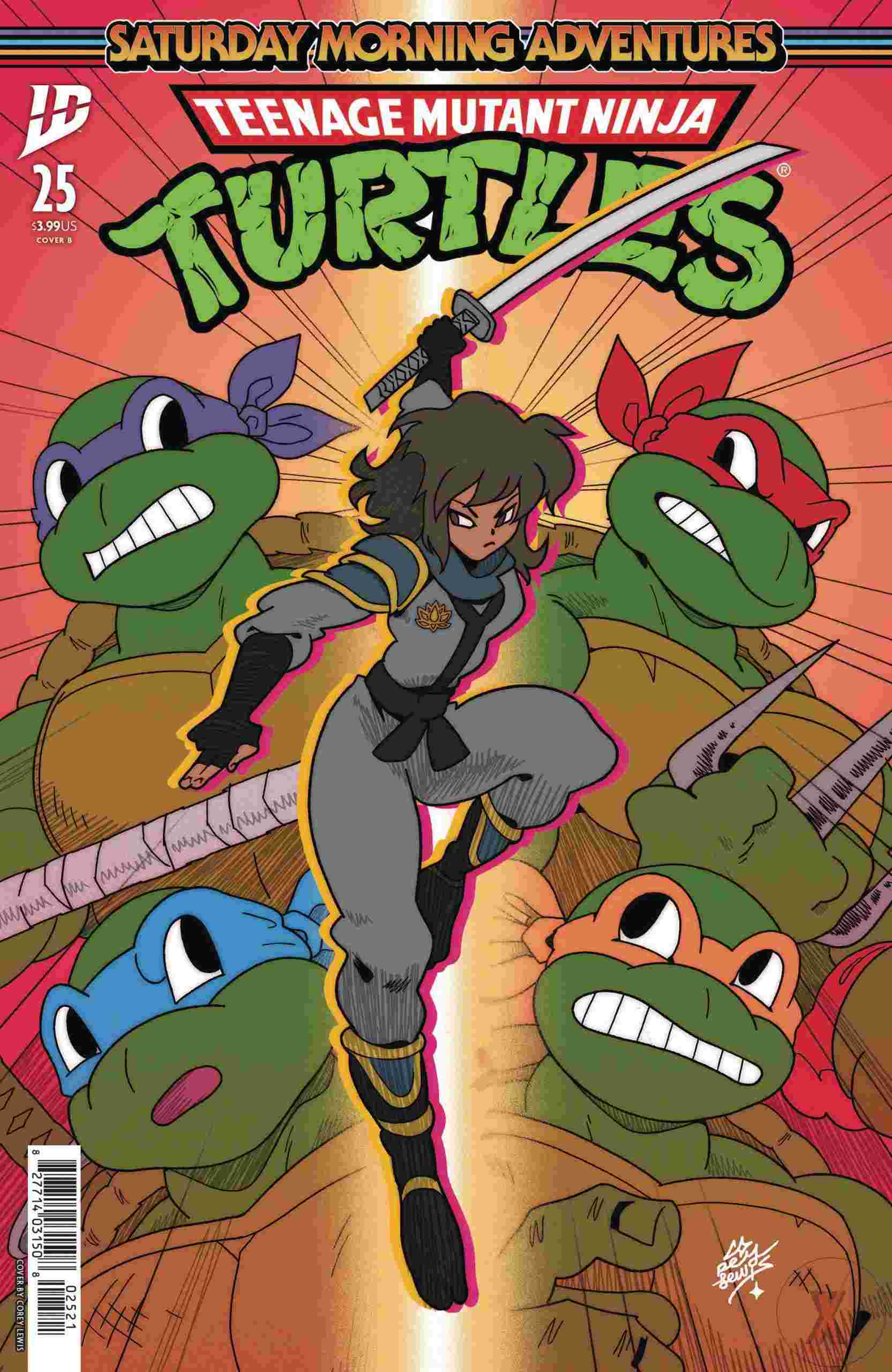 Tmnt Saturday Morning Adv #25 Cvr A Schoening
