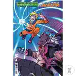 Teenage Mutant Ninja Turtles X Naruto #4 Cvr D Kerschl