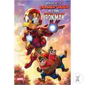 What If Donald Duck Became Iron Man #1 Dan Panosian Var