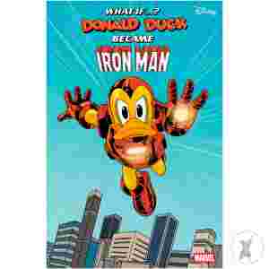 What If Donald Duck Became Iron Man #1 Mark Brooks Var