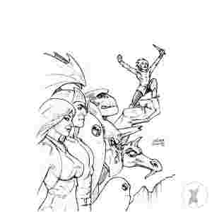 Herculoids #4 Cvr H 10 Copy Incv Massafera Virgin (C: 1-1-2)