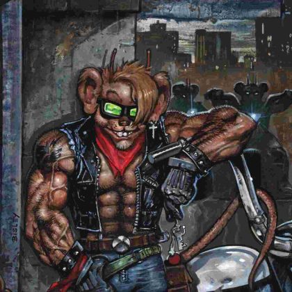 Biker Mice From Mars (2025) #1 Cvr I 100 Copy Incv Full Art