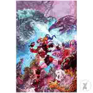 Justice League Vs Godzilla Vs Kong 2 #1 (Of 7) Cvr H Inc 1:50 Carlos Danda Card Stock Var
