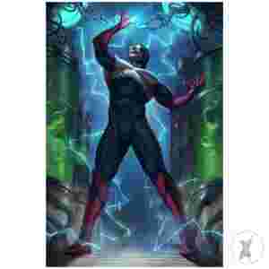 Justice League The Atom Project #6 (Of 6) Cvr B Aaron Bartling Card Stock Var