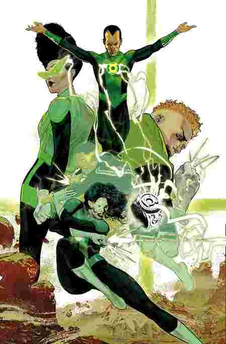 Green Lantern Corps #5 Cvr D Inc 1:25 Montos Card Stock Var