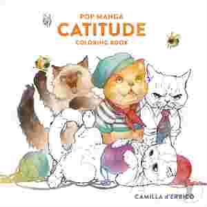 Pop Manga Catitude Coloring Book Sc (C: 0-1-2)