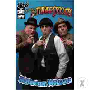 Three Stooges Moenificent Moelarky Cvr D Stoogetalk Photo