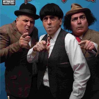 Three Stooges Moenificent Moelarky Cvr D Stoogetalk Photo