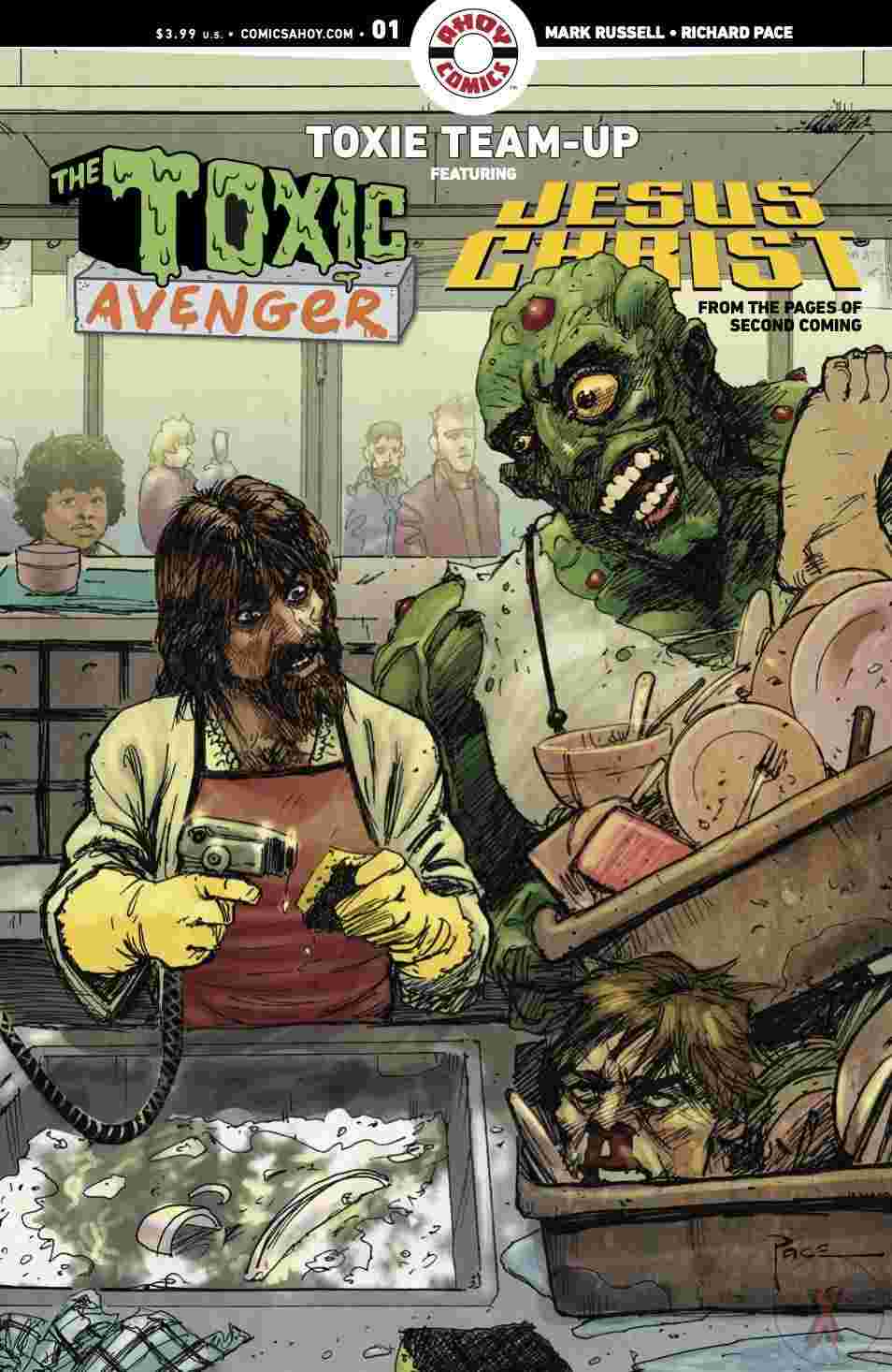 Toxie Team Up #1 (Of 5) Cvr B 3 Copy Incv Pace (Mr)