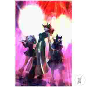 Gotham City Sirens Unfit For Orbit #1 (Of 5) Cvr B Noobovich Card Stock Var