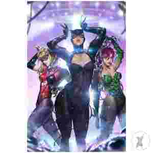Gotham City Sirens Unfit For Orbit #1 (Of 5) Cvr C Kyuyong Eom Card Stock Var