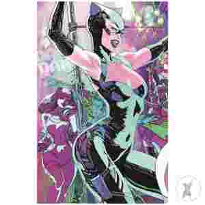 Gotham City Sirens Unfit For Orbit #1 (Of 5) Cvr D Guillem March Connecting Card Stock Var