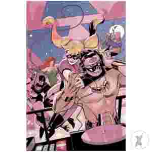 Gotham City Sirens Unfit For Orbit #3 (Of 5) Cvr A Terry Dodson & Rachel Dodson