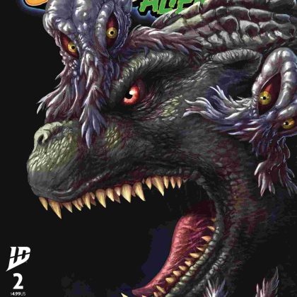Gozilla Here There Be Aliens #2 Cvr A Pe