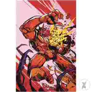 Silverhawks #7 Cvr I 15 Copy Incv Battle Damage Virgin (C: 1