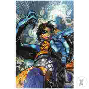 Titans #25 Cvr B Carlos Danda Card Stock Var