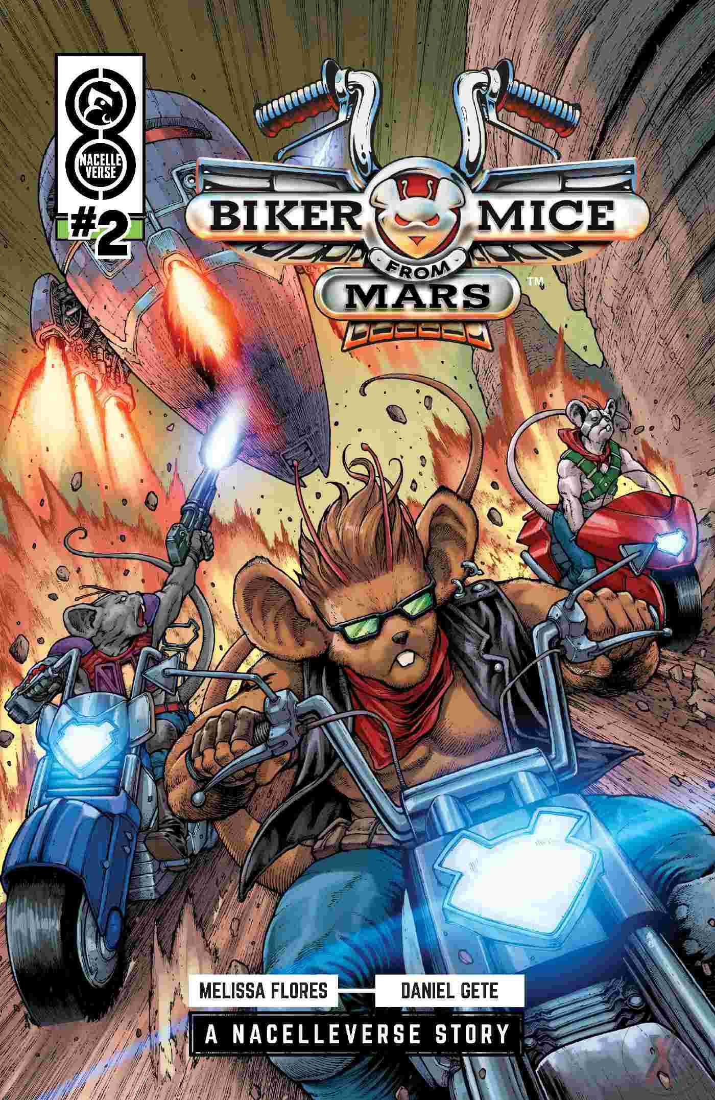 Biker Mice From Mars (2025) #2 Cvr D 20 Copy Incv Gete