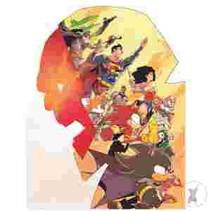 Dc X Sonic The Hedgehog #5 (Of 5) Cvr A Pablo M Collar