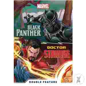 Marvel Double Feature Black Panther Doctor Strange Sc Novel