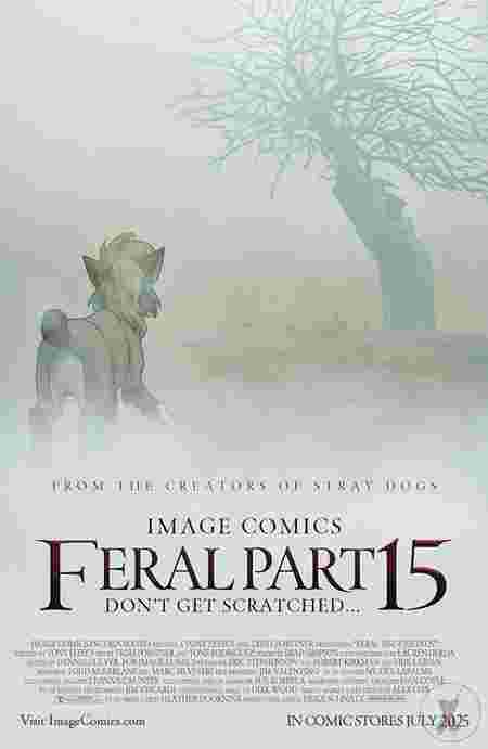 Feral #15 Cvr B Trish Forstner & Allen Passalaqua Var