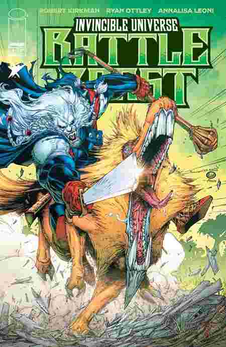 Invincible Universe Battle Beast #4 Cvr E Inc 1:50 Brett Booth & John Livesay Var