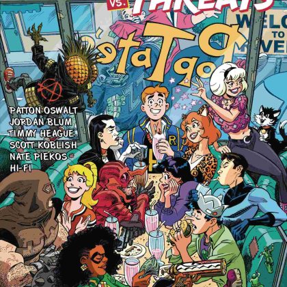Archie Vs Minor Threats #1 Cvr B Koblish