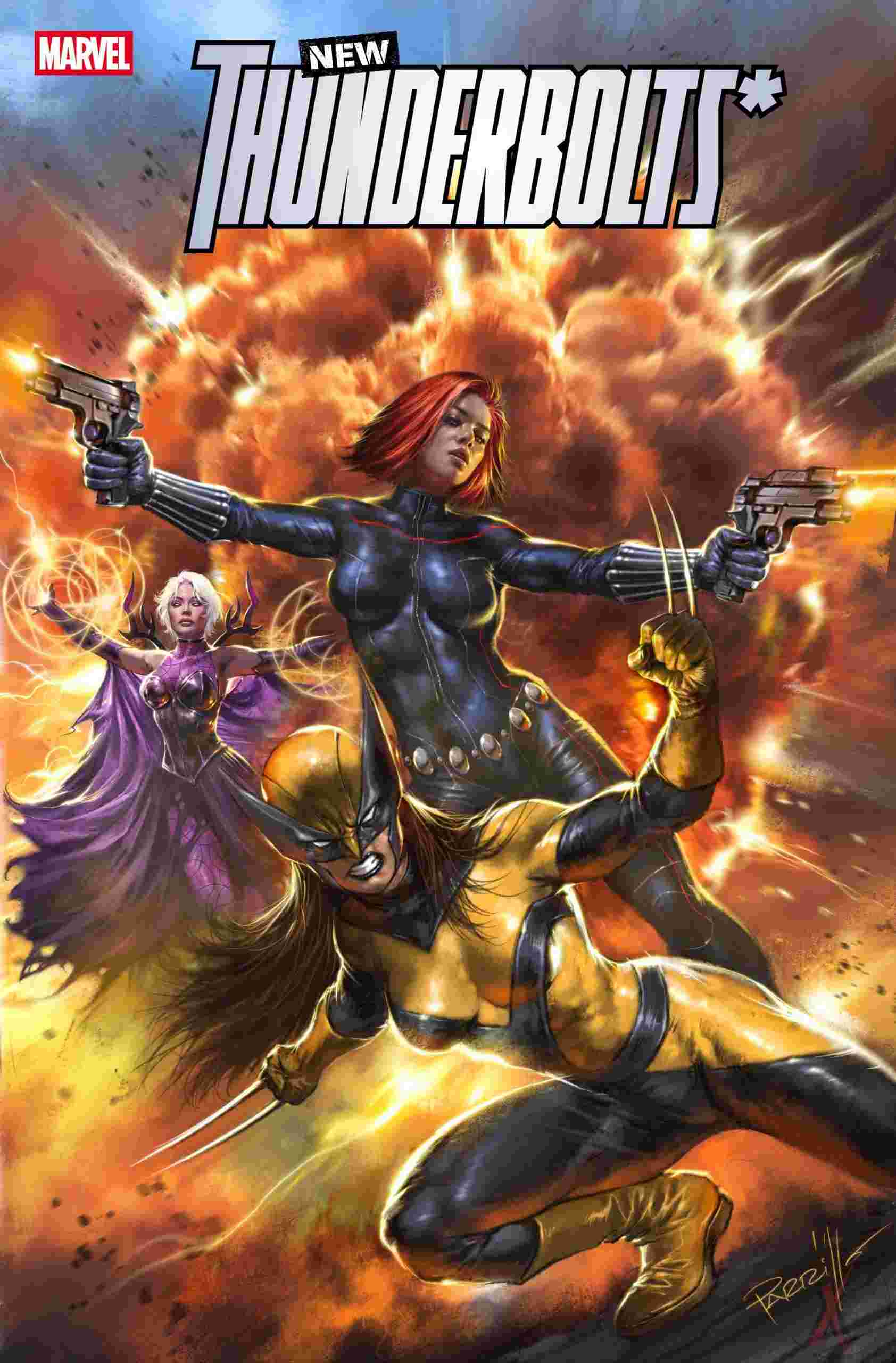 New Thunderbolts #2 25 Copy Incv Lucio Parrillo Var