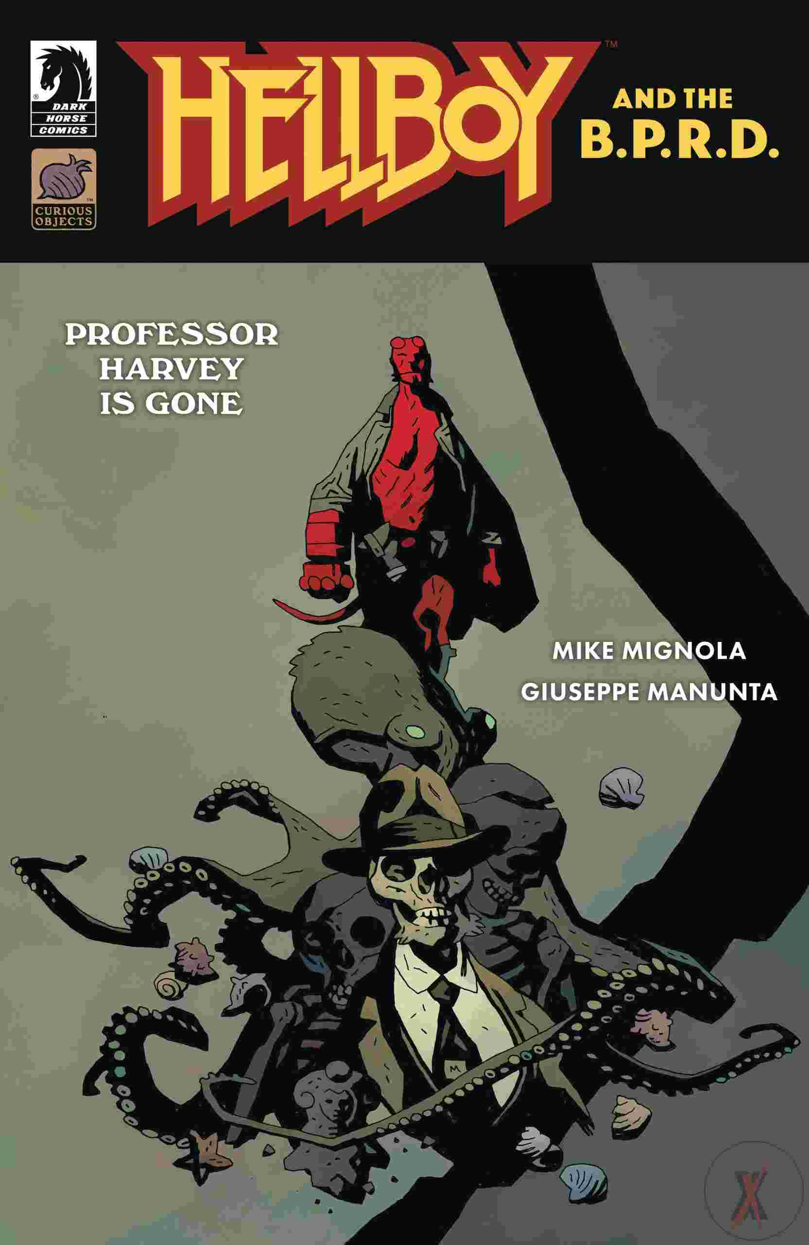 Hellboy Bprd Professor Harvey Is Gone Oneshot #1 Cvr B