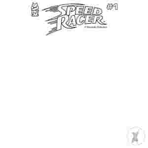 Speed Racer #1 Cvr F Blank Var