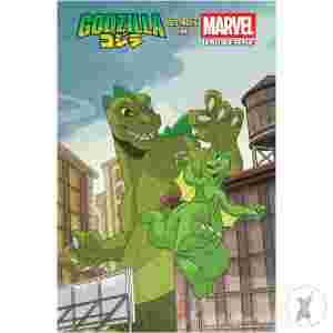 Godzilla Destroys The Marvel Universe #1 Animation Var