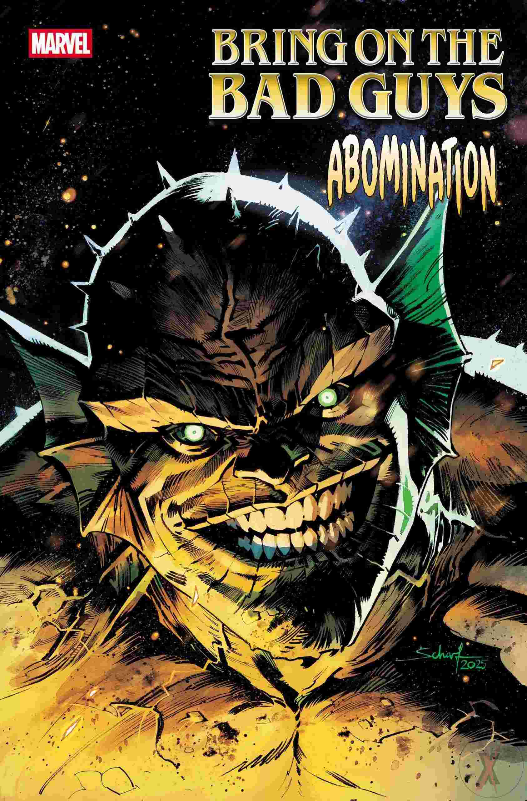 Bring On The Bad Guys Abomination #1 Jonas Scharf Var