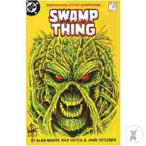Df Saga Of Swamp Thing #37 Haeser Sgn & Remark Swamp Sket (C