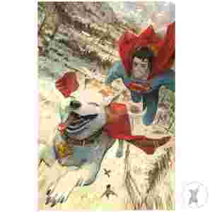 Krypto The Last Dog Of Krypton #3 (Of 5) Cvr B Niko Henrichon Card Stock Var