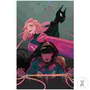 Justice League Unlimited #10 Cvr D Sarah Baslaim Card Stock Var