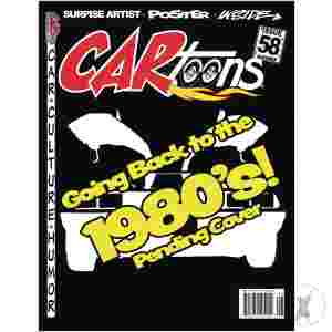 Cartoons Magazine #58 Covering Hot Rods & Kustom Frm 60s Era