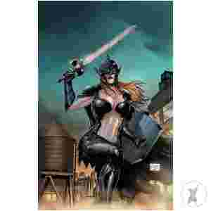 Robyn Hood Infinite War Cvr D Edgar Salazar