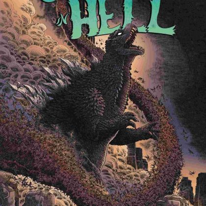Gozilla 70th Anniv Foil Classic Godzilla In Hell #1