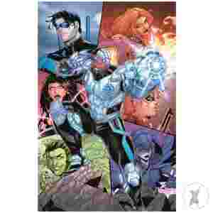 Titans #26 Cvr C Travis Mercer Card Stock Var