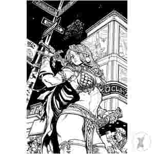 Sonja Reborn #1 Cvr Q 15 Copy Incv Hardin Line Art Virgin