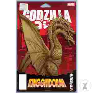 Godzilla Destroys Marvel Universe #2 Jtc Action Figure Var