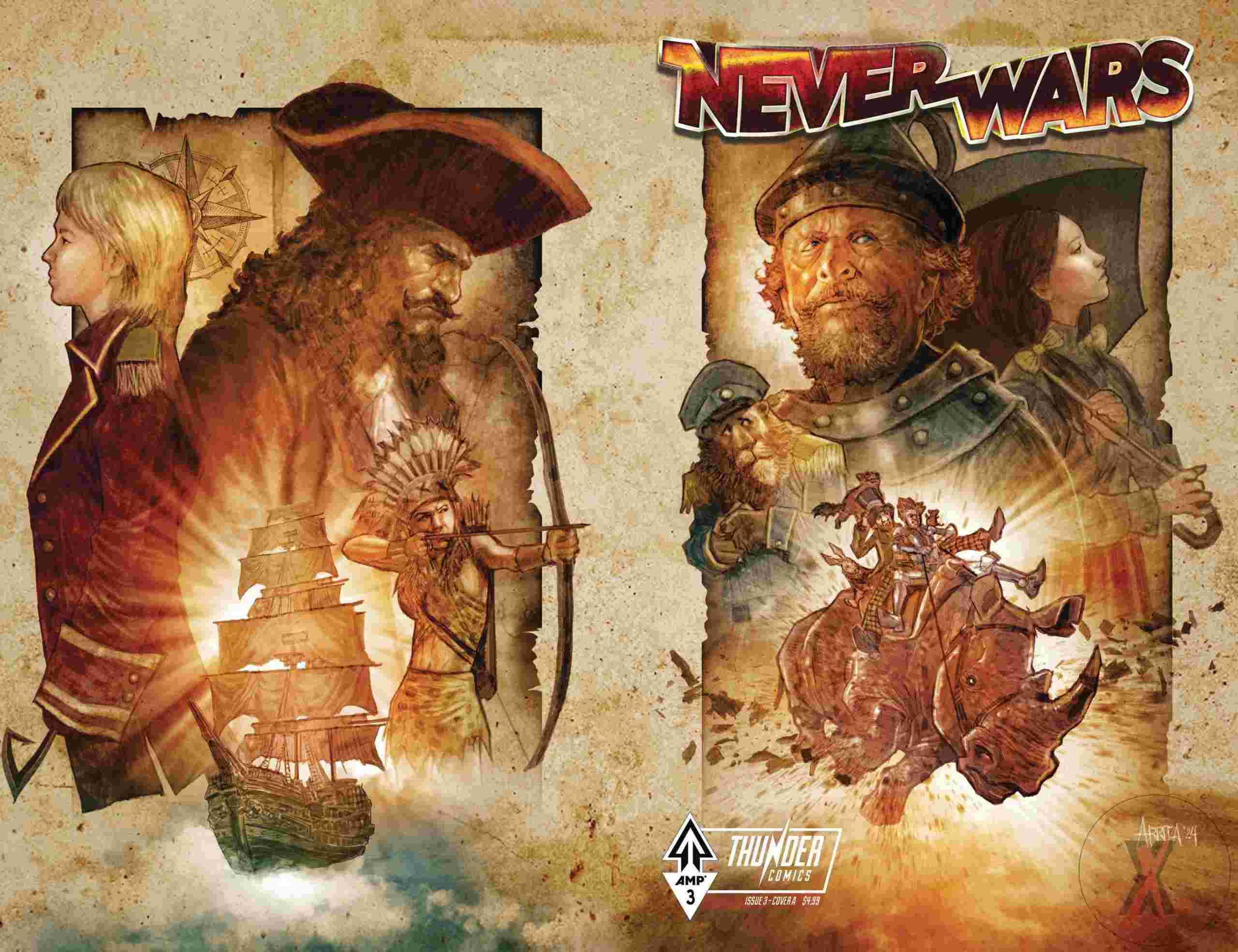 Neverwars #3 Cvr A Bartling Wraparound