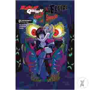 Harley Quinn X Elvira #1 Cvr P 15 Copy Incv Conner 2 Foil (C