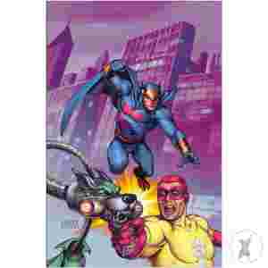 The Blue Falcon & Dynomutt #1 Cvr O 15 Copy Incv Linsner Vir