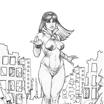 Vampirella Armageddon #3 Cvr J 15 Copy Incv Line Art Vir (C: