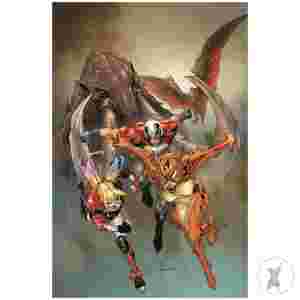 Justice League Vs Godzilla Vs Kong 2 #4 (Of 7) Cvr B Sephen Segovia Card Stock Var