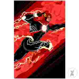 Flash #25 Cvr B Tom Reilly Card Stock Var