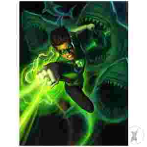 Green Lantern #27 Cvr B Aaron Bartling Card Stock Var (Starbreaker Supremacy)
