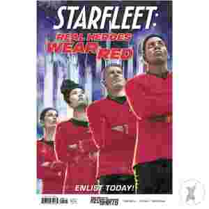 Star Trek: Red Shirts #3 Variant B (Woodward Federation Recruitment)