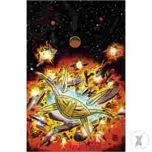 Star Trek: The Last Starship #1 Variant Ri (15) (Francavilla Full Art) Incv 1:15